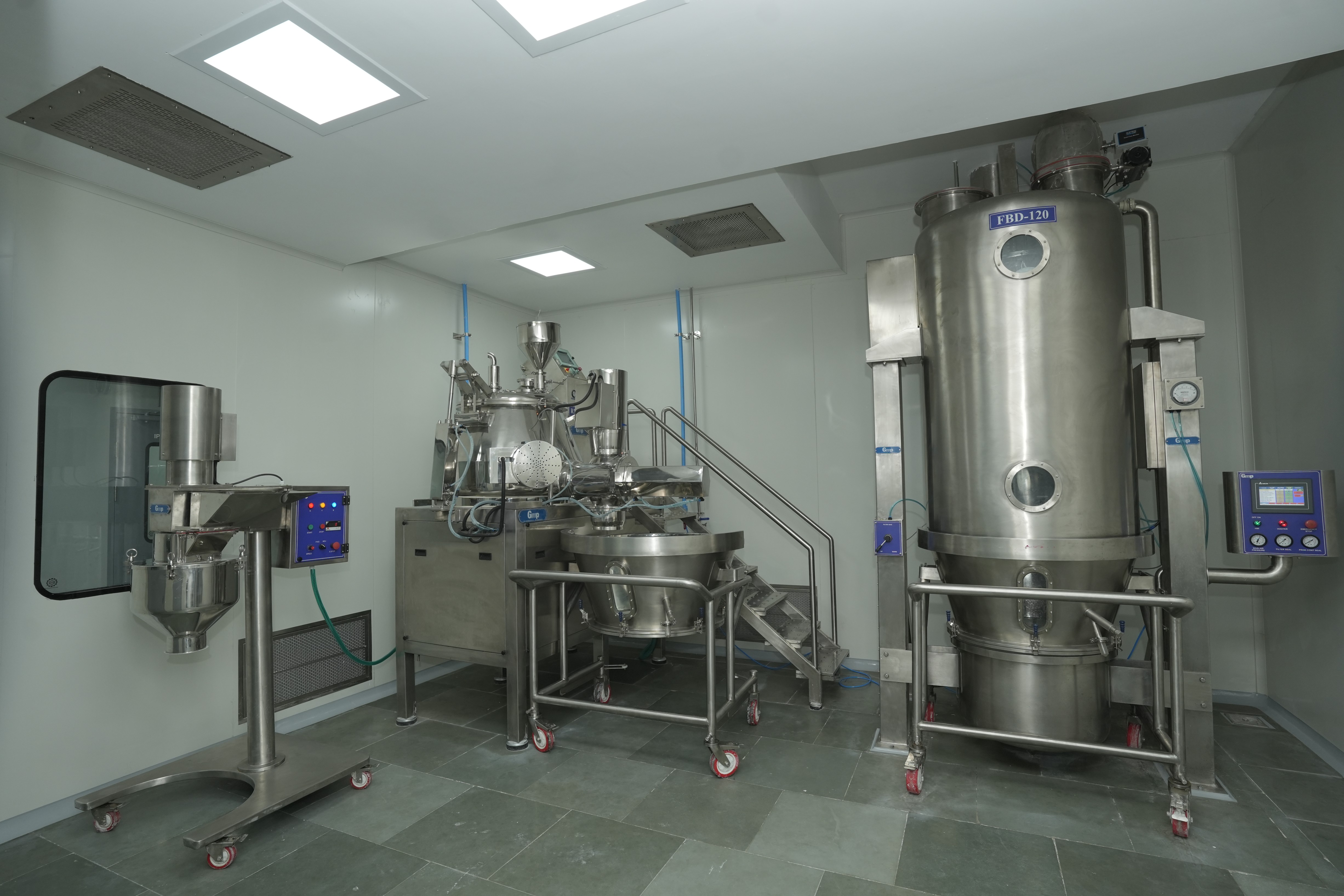 10,400 sq. mtr. of Mount Insulated Pharma Panels installed for a nutraceutical manufacturing and healthcare production facility.